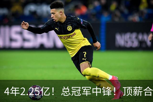 4年2.25亿!总冠军中锋!顶薪合同泡汤